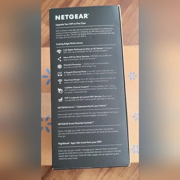 NETGEAR (AX4200) NightHawk WiFi-6 Router - Picture 3 of 12